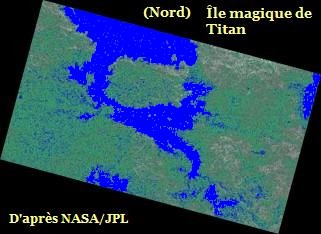 Ile maique de Titan : carte pataginaire